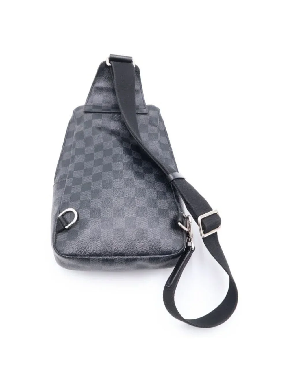 Louis Vuitton Damier Graphite New Sling Bag Leather Black